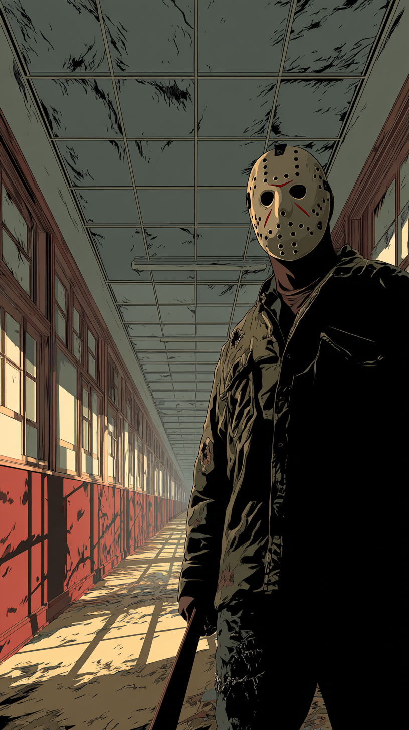 fond d'écran Jason Voorhees xiaomi gratuit télécharger haute qualité
