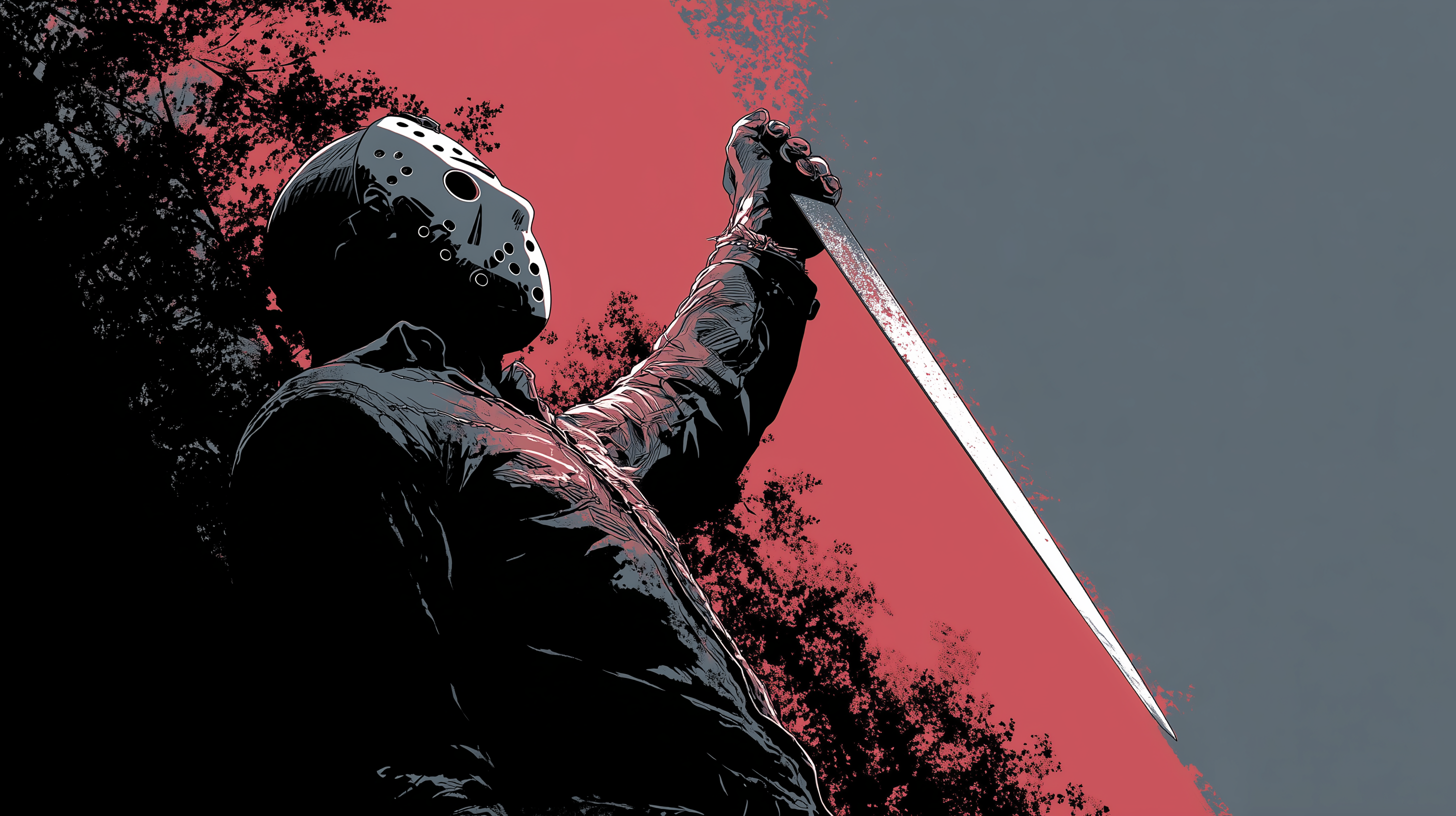 fond d'écran Jason Voorhees pc 4k téléchargement gratuit