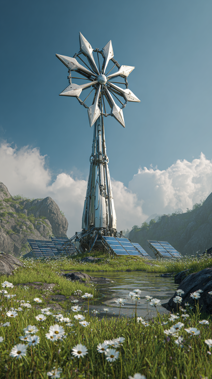 fond d'écran Moulin à vent xiaomi télécharger gratuit