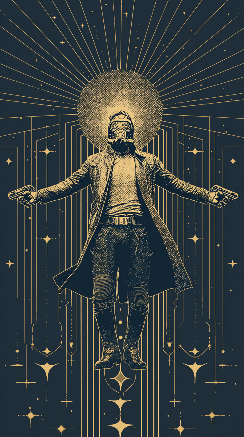 fond d'écran Star Lord téléphone gratuit