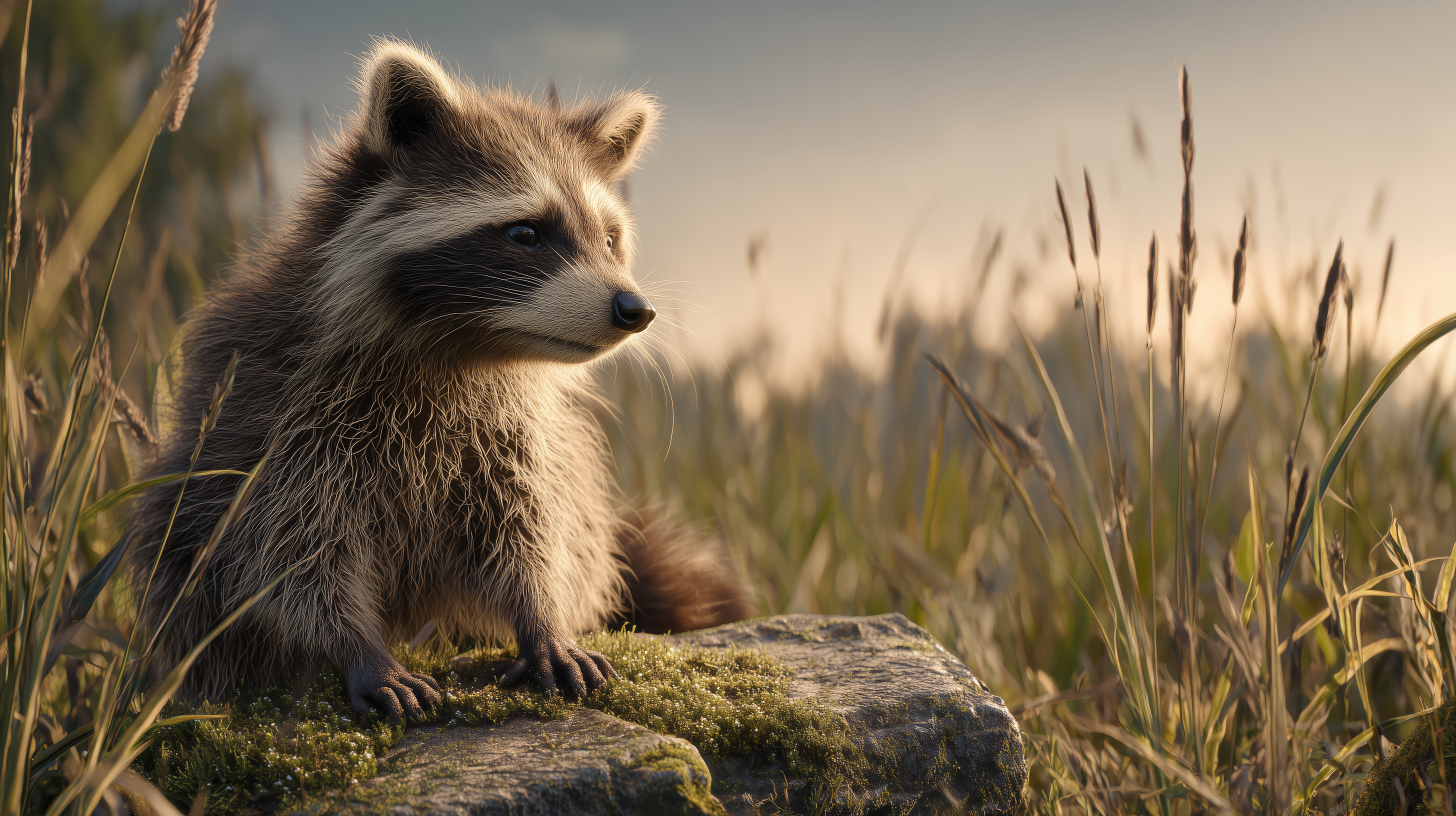 fond d'écran Raton laveur dell téléchargement gratuit