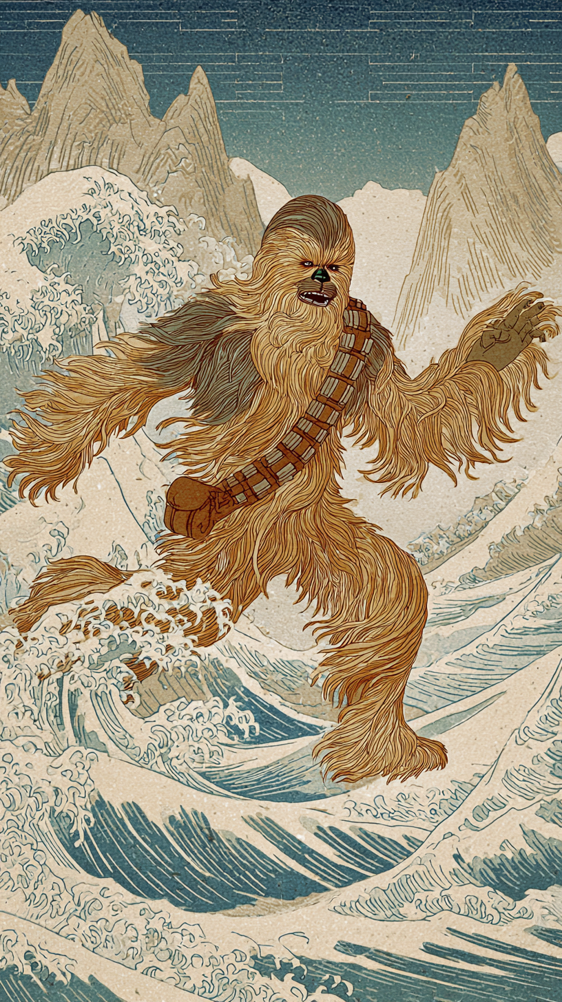 fond d'écran Chewbacca téléphone Oppo télécharger gratuit