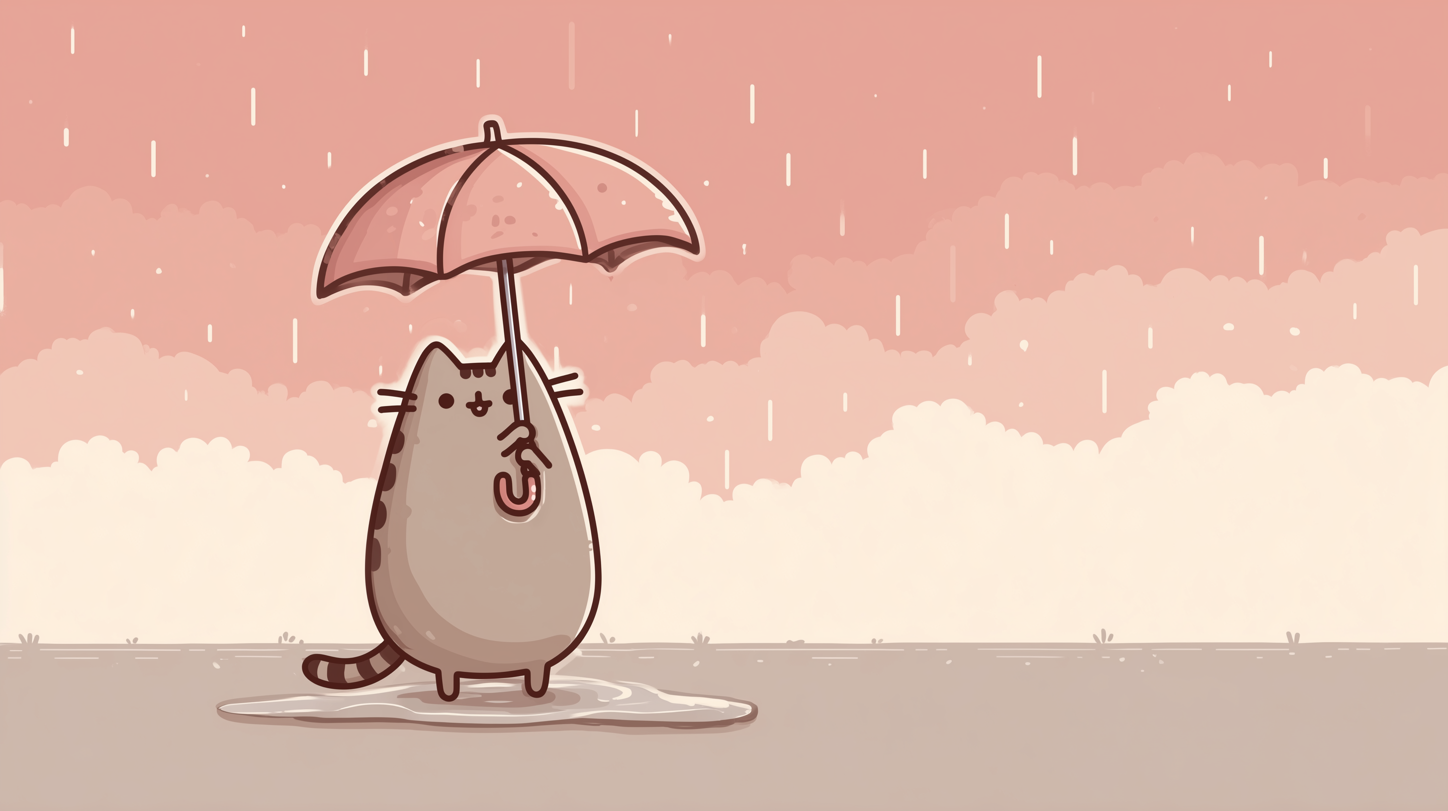 fond d'écran Pusheen haute qualité téléchargement gratuit