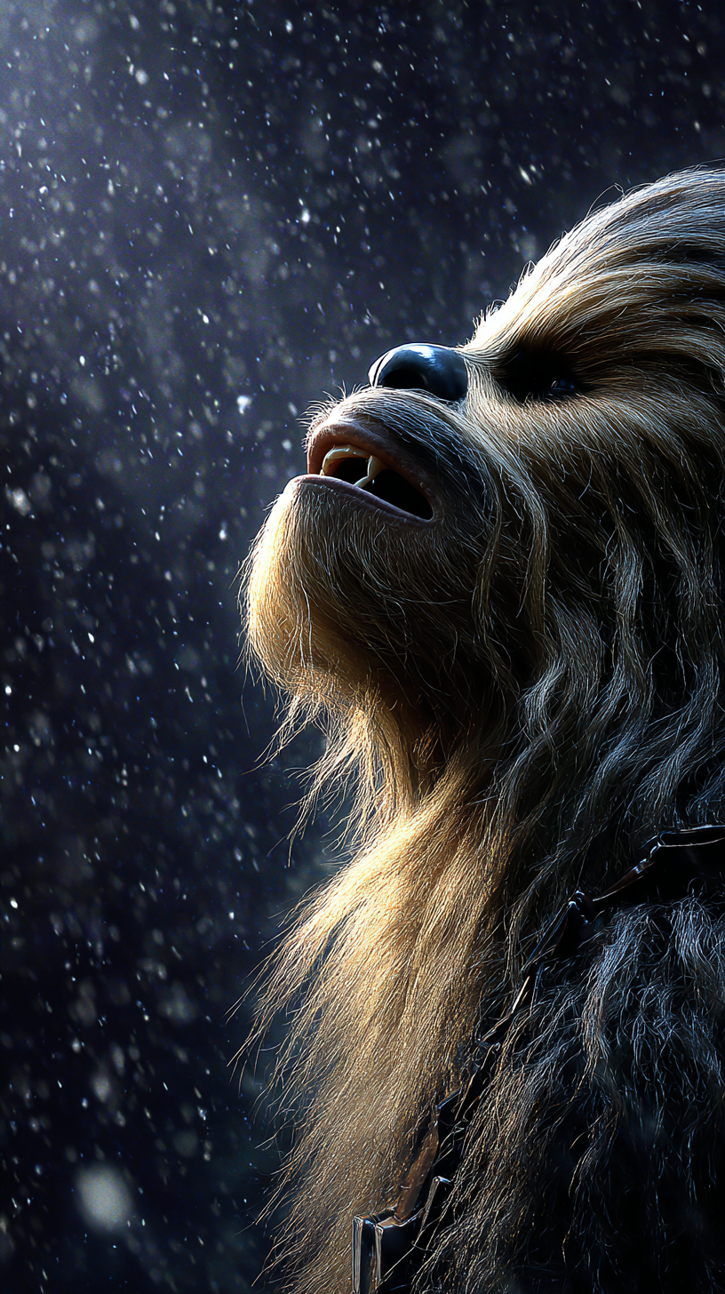fond d'écran Chewbacca téléphone gratuit sans filigrane