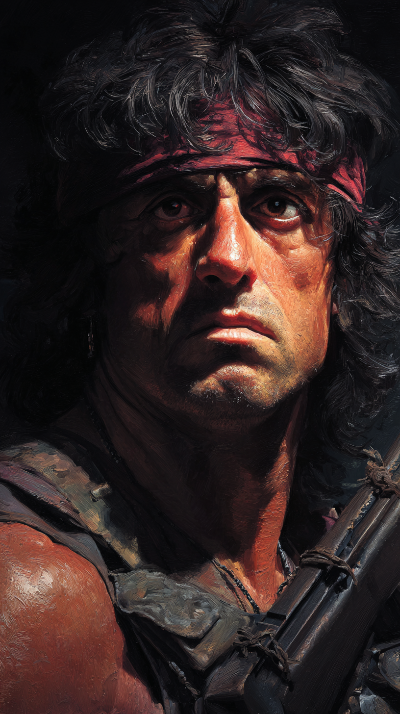 fond d'écran John Rambo xiaomi télécharger gratuit