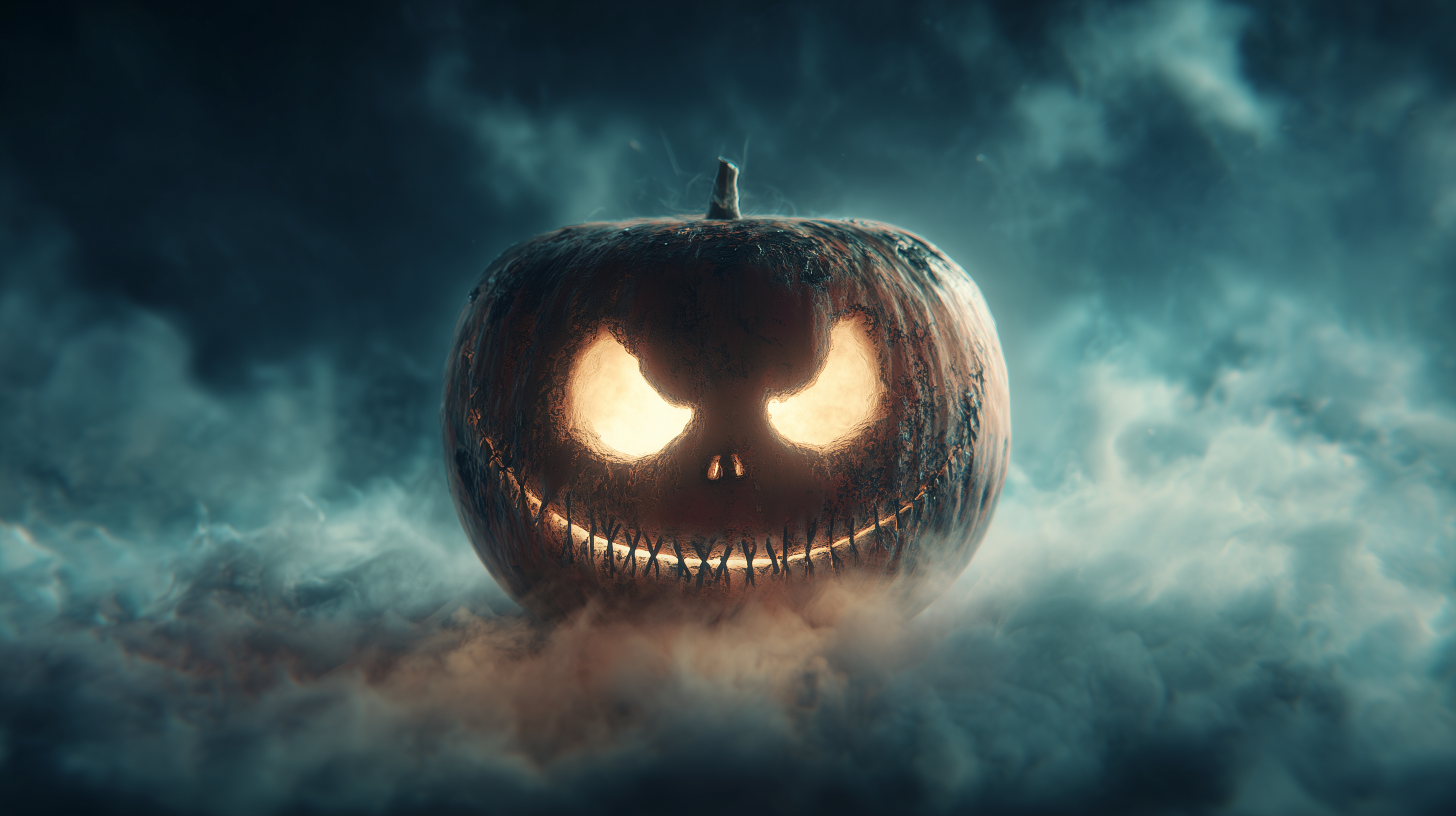 fond d'écran Jack o’ lantern 4k windows téléchargement gratuit