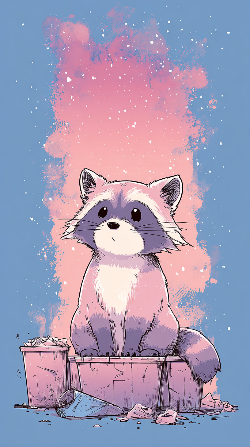 fond d'écran Raton laveur iphone xr télécharger gratuit