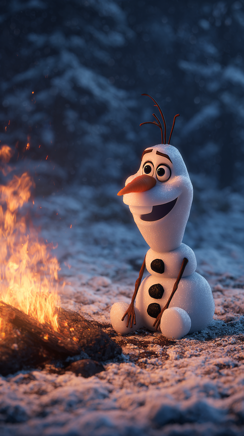 fond d'écran Olaf pour téléphone télécharger gratuit