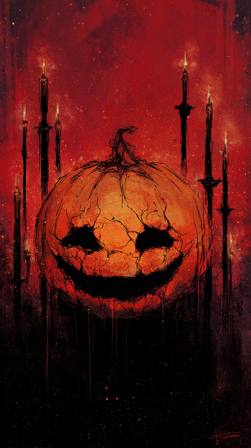 fond d'écran Jack o’ lantern pour iphone télécharger gratuit
