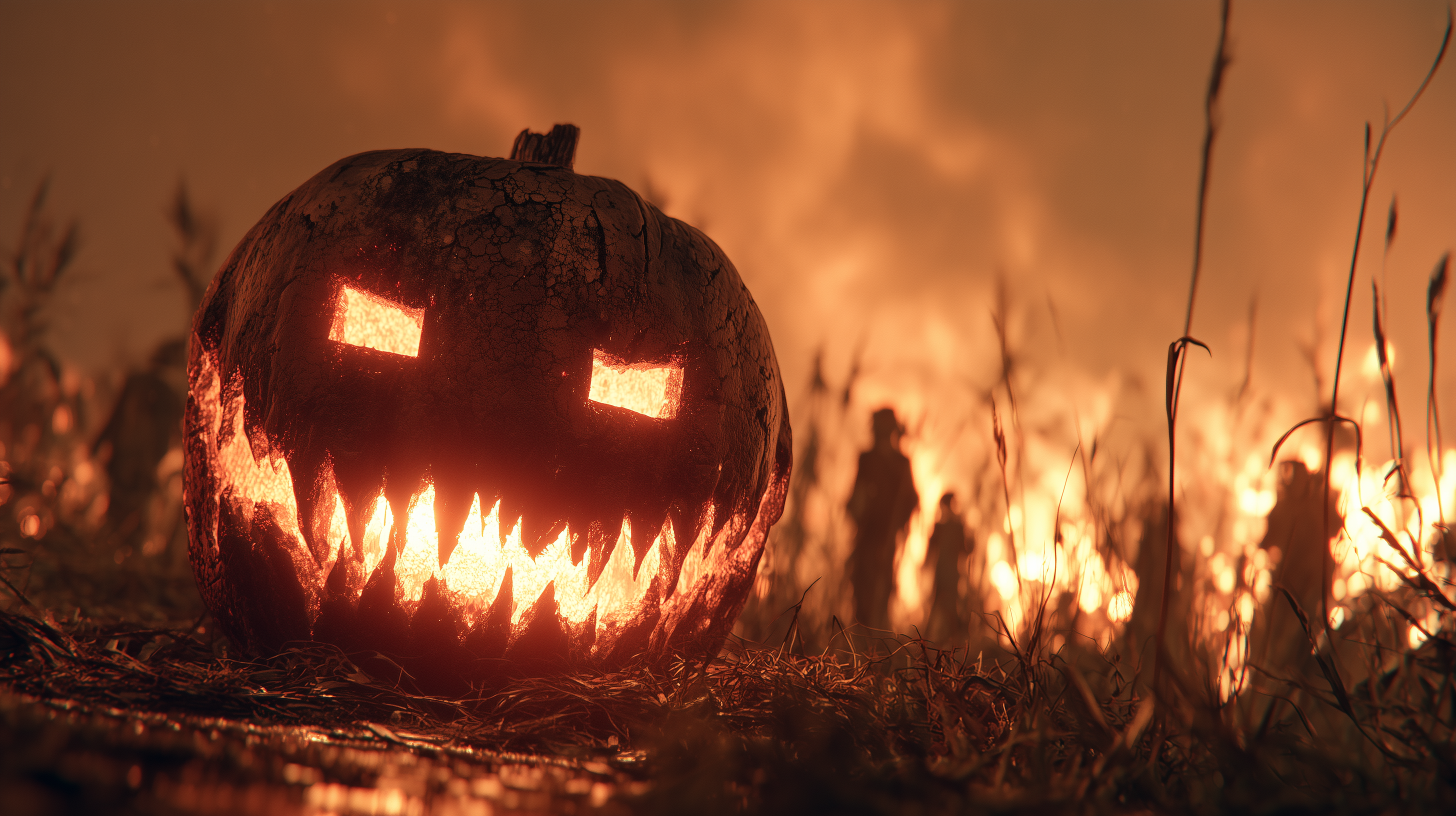 fond d'écran Jack o’ lantern dell téléchargement gratuit