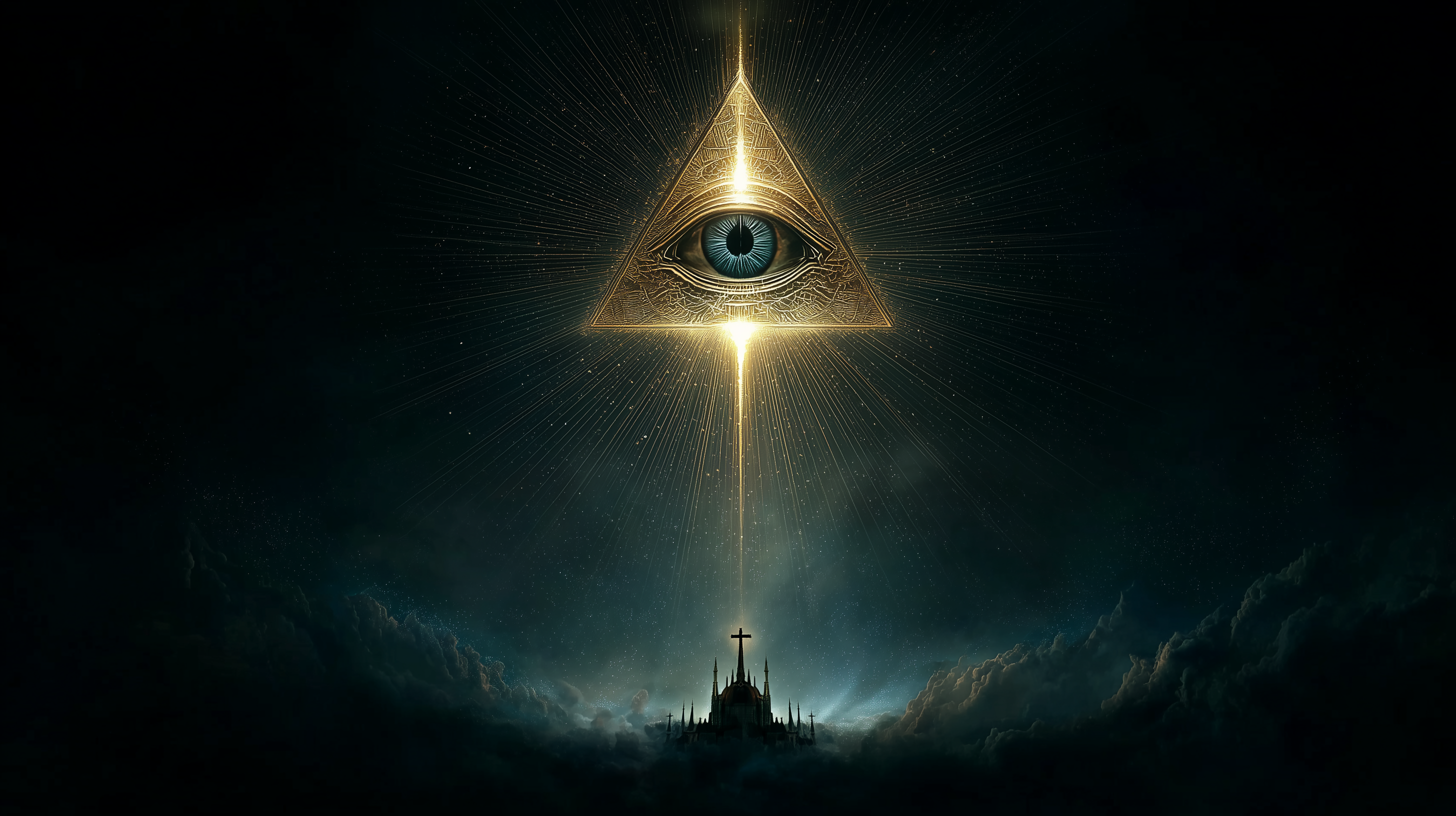 fond d'écran L’œil de la Providence Microsoft Surface téléchargement gratuit