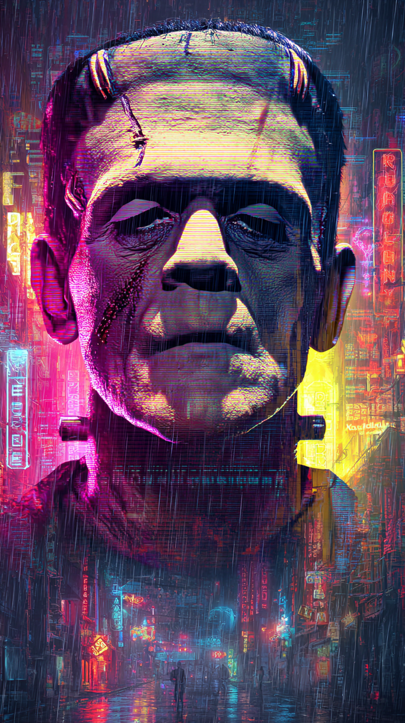 fond d'écran Frankenstein iphone 17 air gratuit