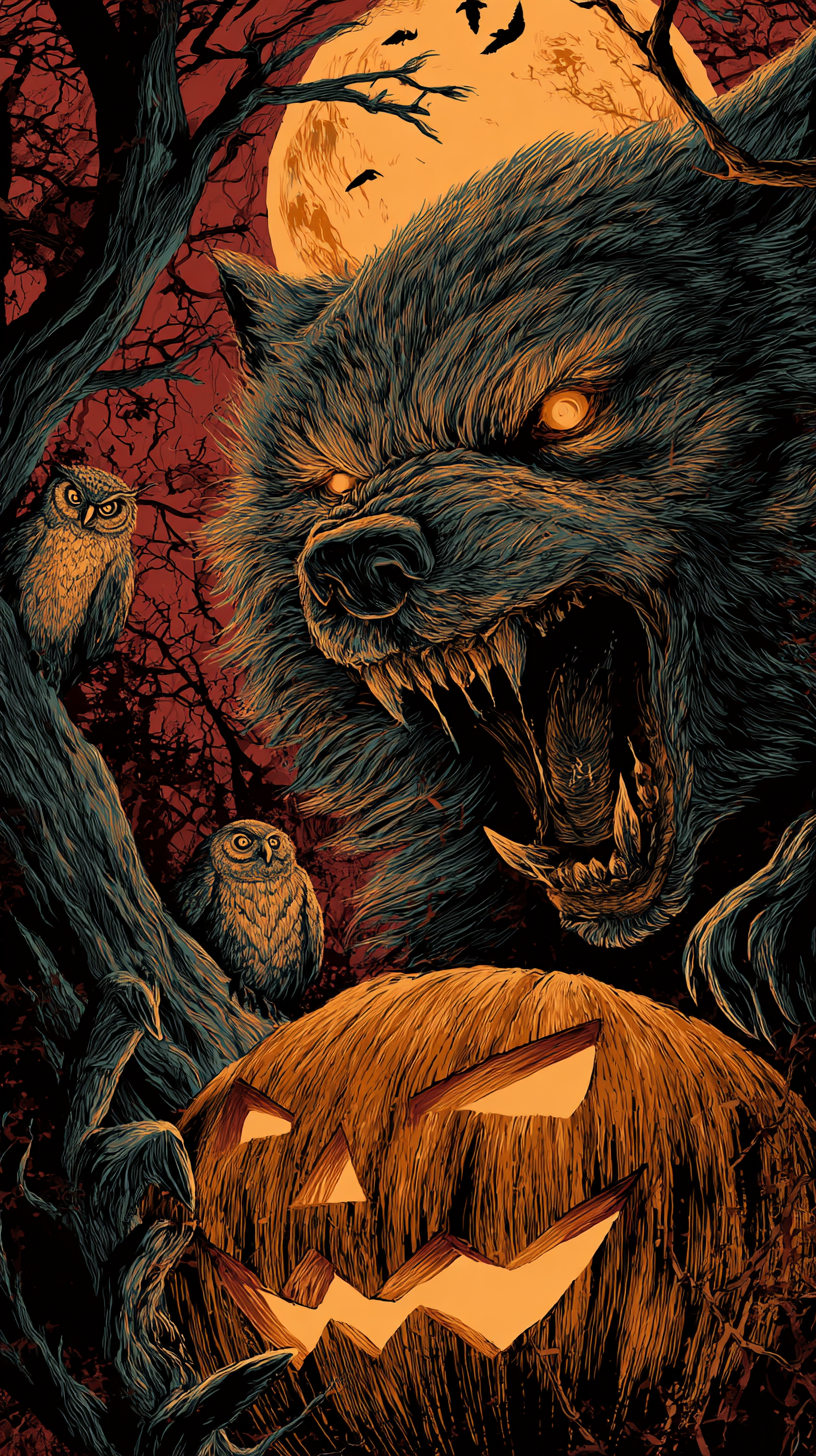 fond d'écran Jack o’ lantern pour téléphone gratuit