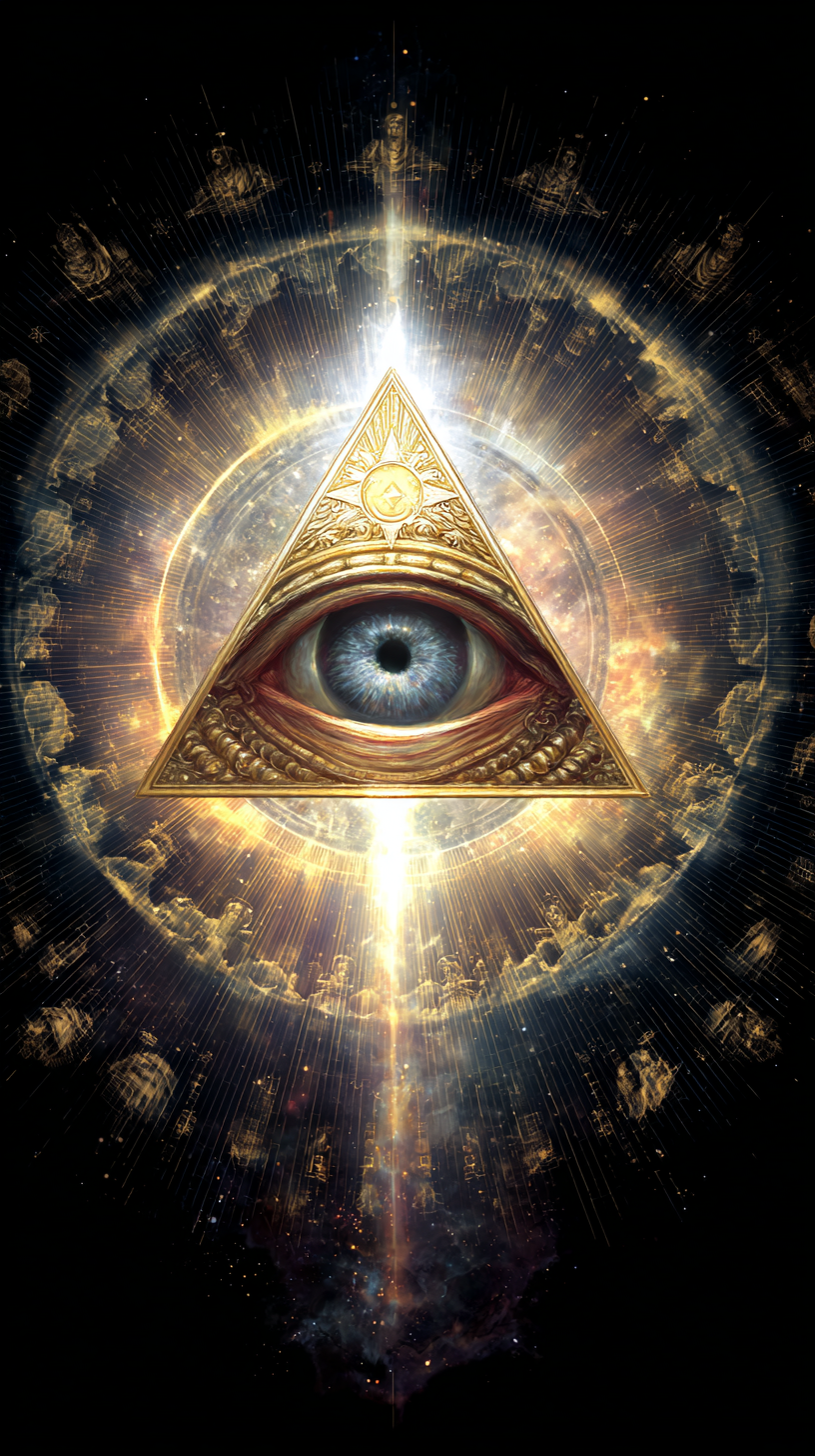 fond d'écran L’œil de la Providence iphone 4k télécharger gratuit