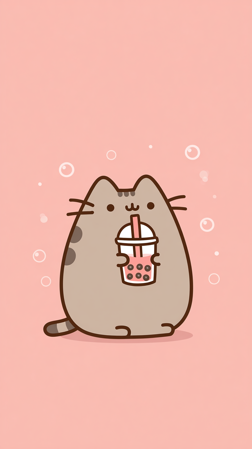 fond d'écran Pusheen iphone gratuit