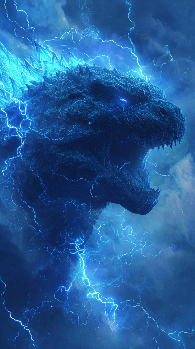 fond d'écran Godzilla iphone ios gratuit