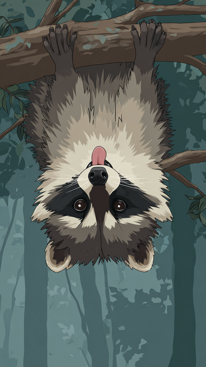 fond d'écran Raton laveur téléphone Sony télécharger gratuit