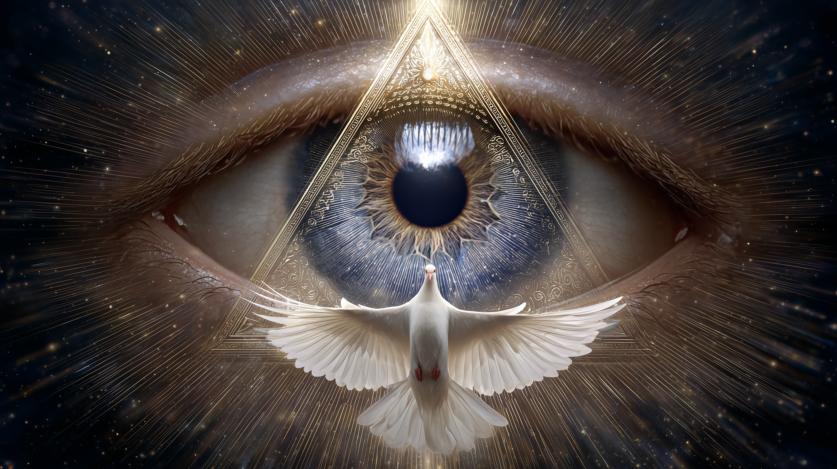 fond d'écran L’œil de la Providence 1440p hd téléchargement gratuit