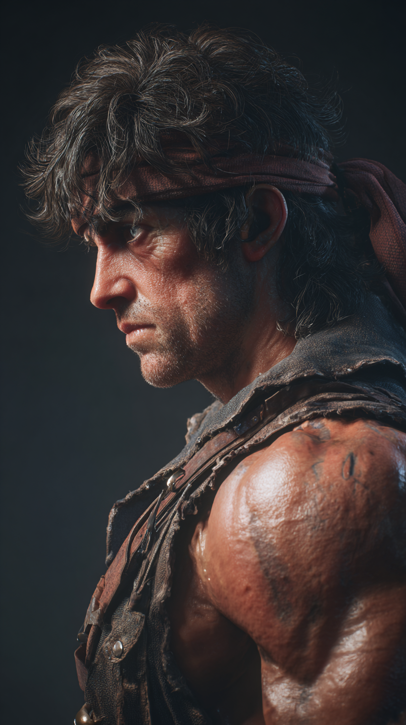 fond d'écran John Rambo iphone ios gratuit