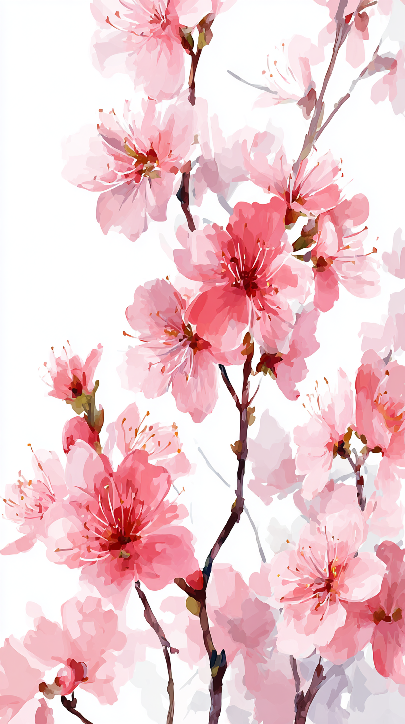fond d'écran Fleur de cerisier téléphone Xiaomi gratuit