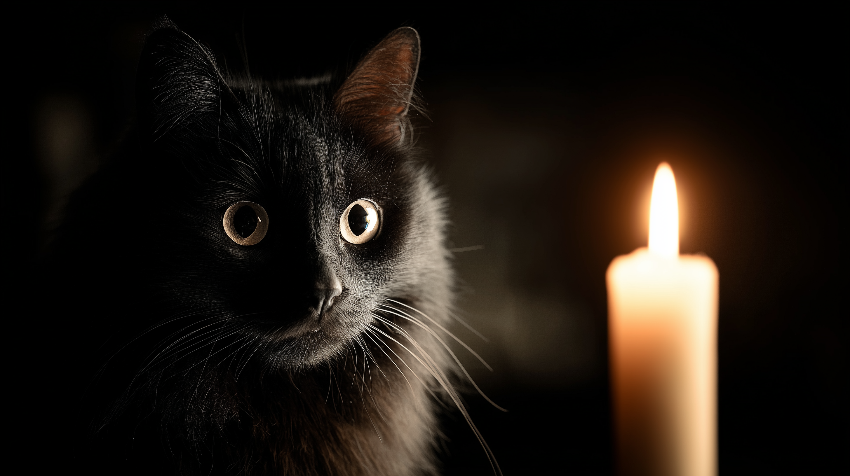 fond d'écran Chat noir mac book pro téléchargement gratuit