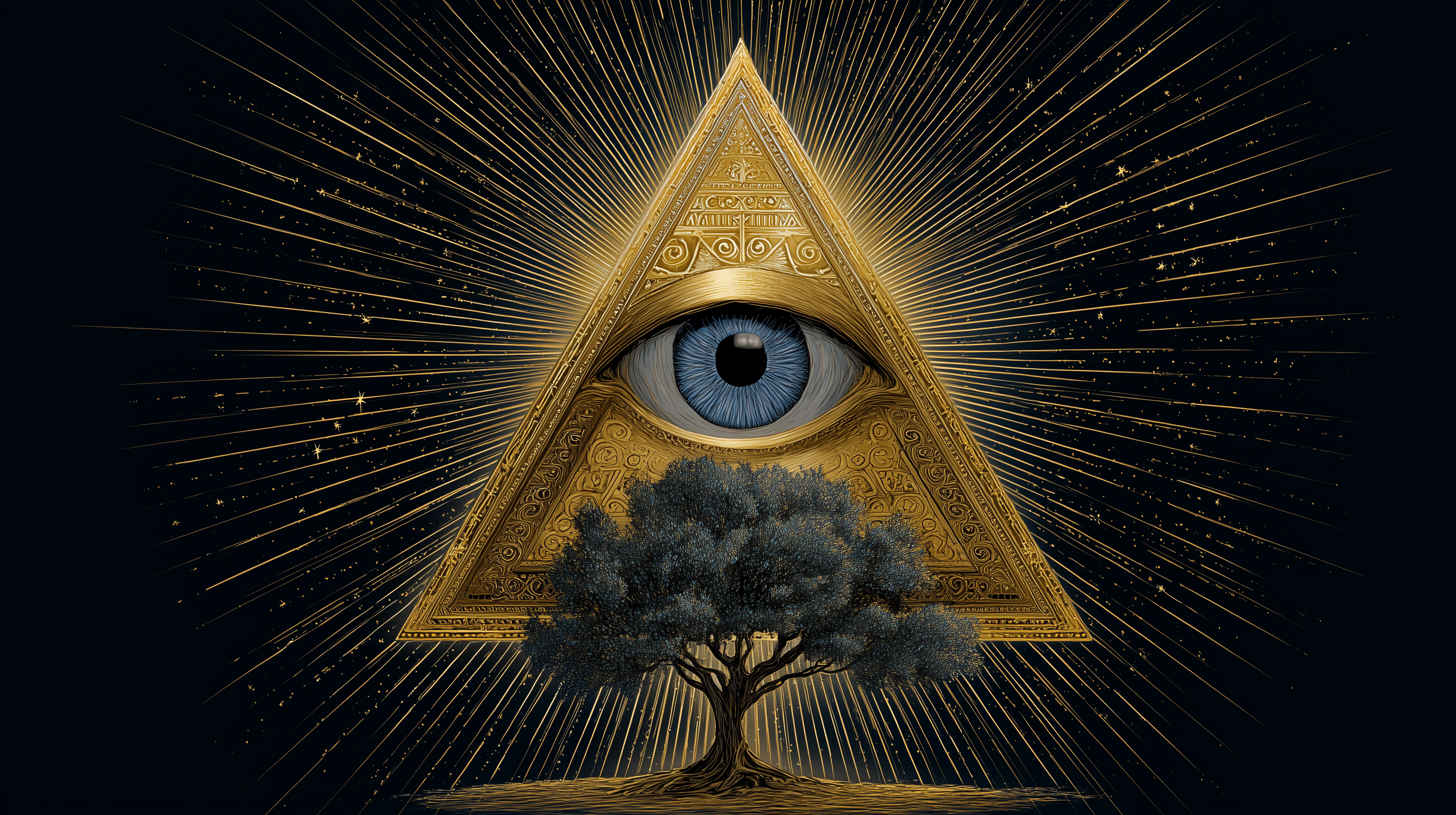 fond d'écran L’œil de la Providence 1920x1080 téléchargement gratuit