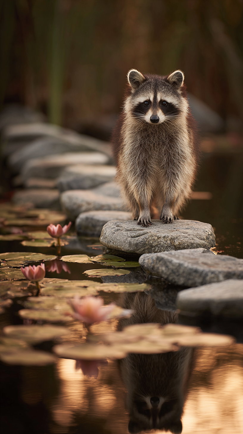 fond d'écran Raton laveur iphone télécharger gratuit