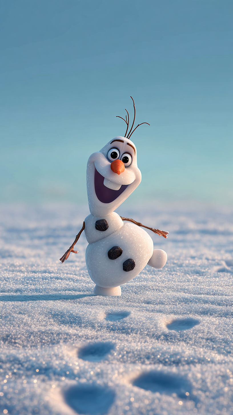 fond d'écran Olaf téléphone Xiaomi gratuit