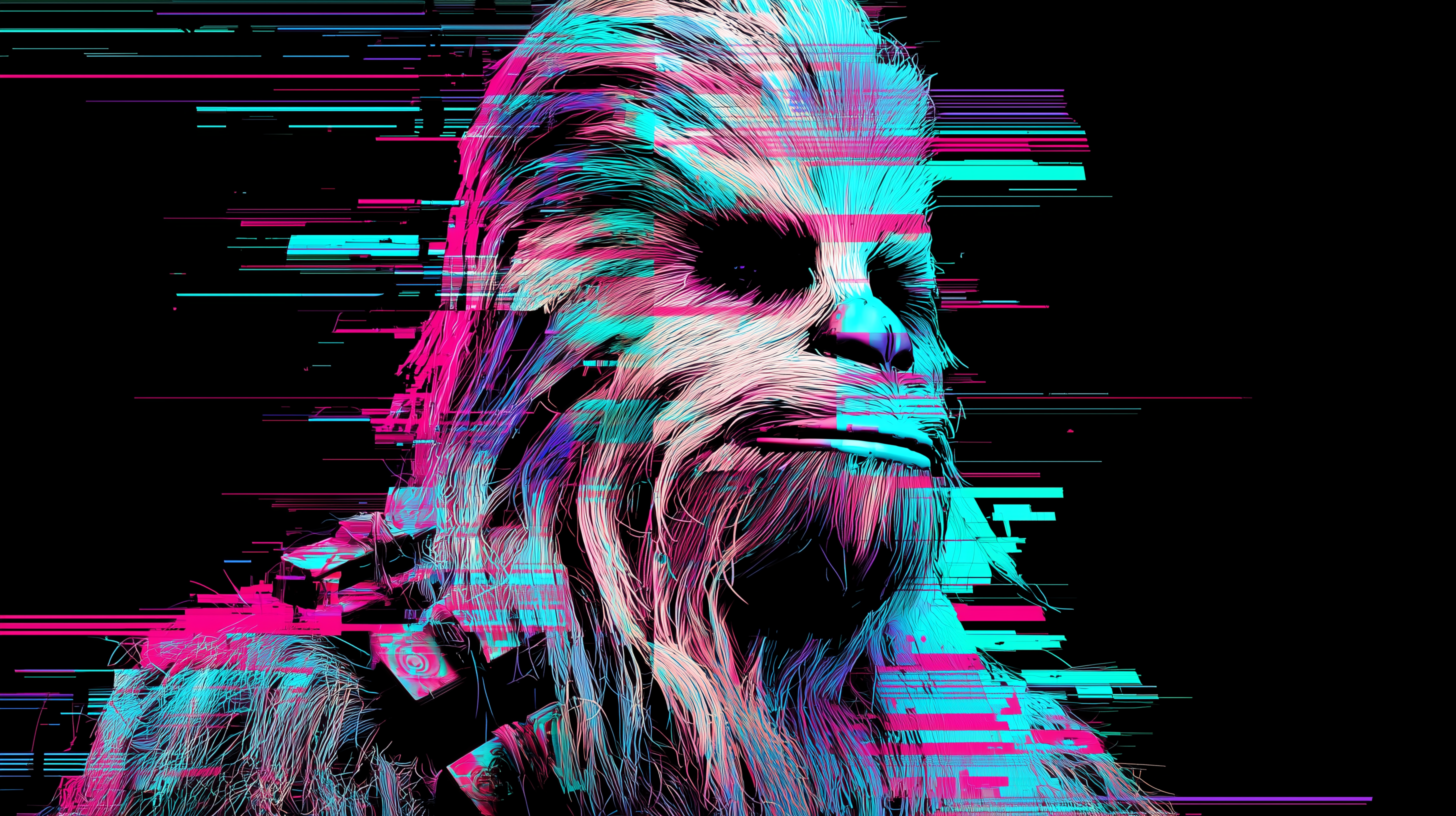 fond d'écran Chewbacca windows 10 1920x1080 téléchargement gratuit
