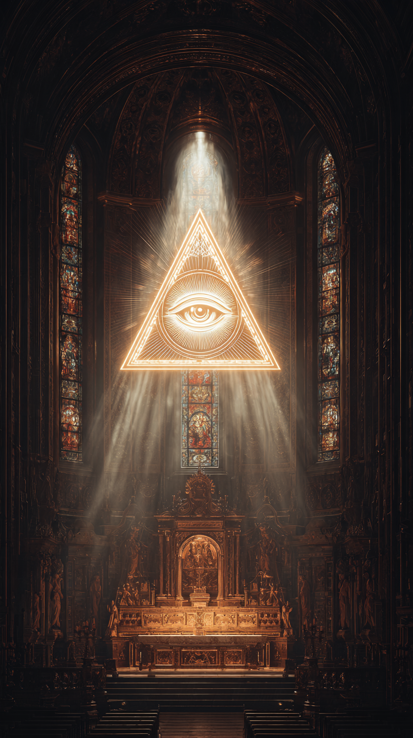 fond d'écran L’œil de la Providence android 4k gratuit