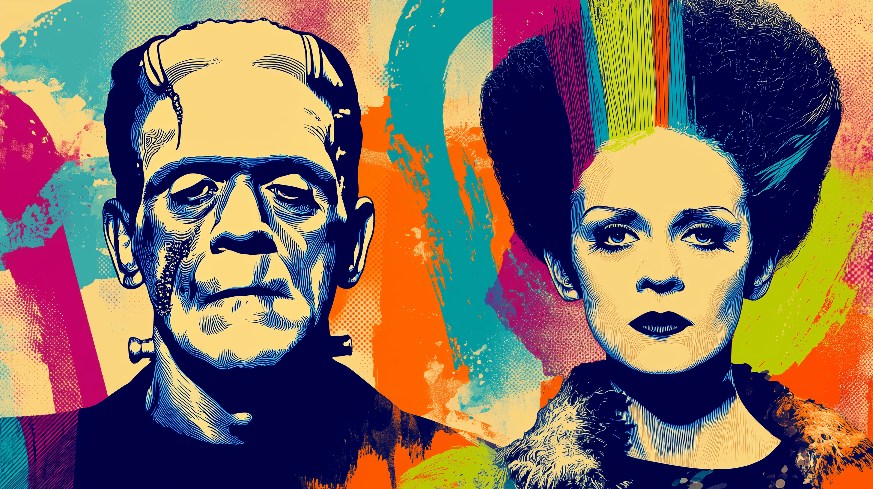 fond d'écran Frankenstein windows xp téléchargement gratuit