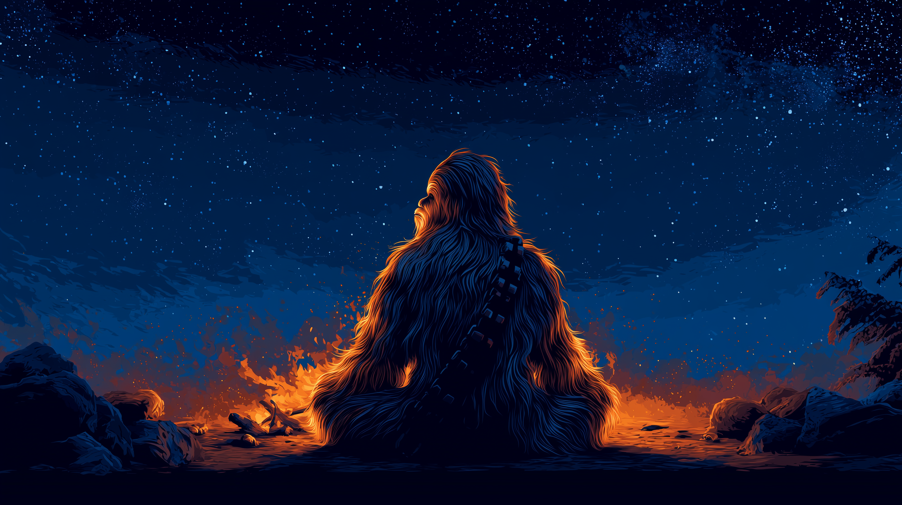 fond d'écran Chewbacca Lenovo téléchargement gratuit