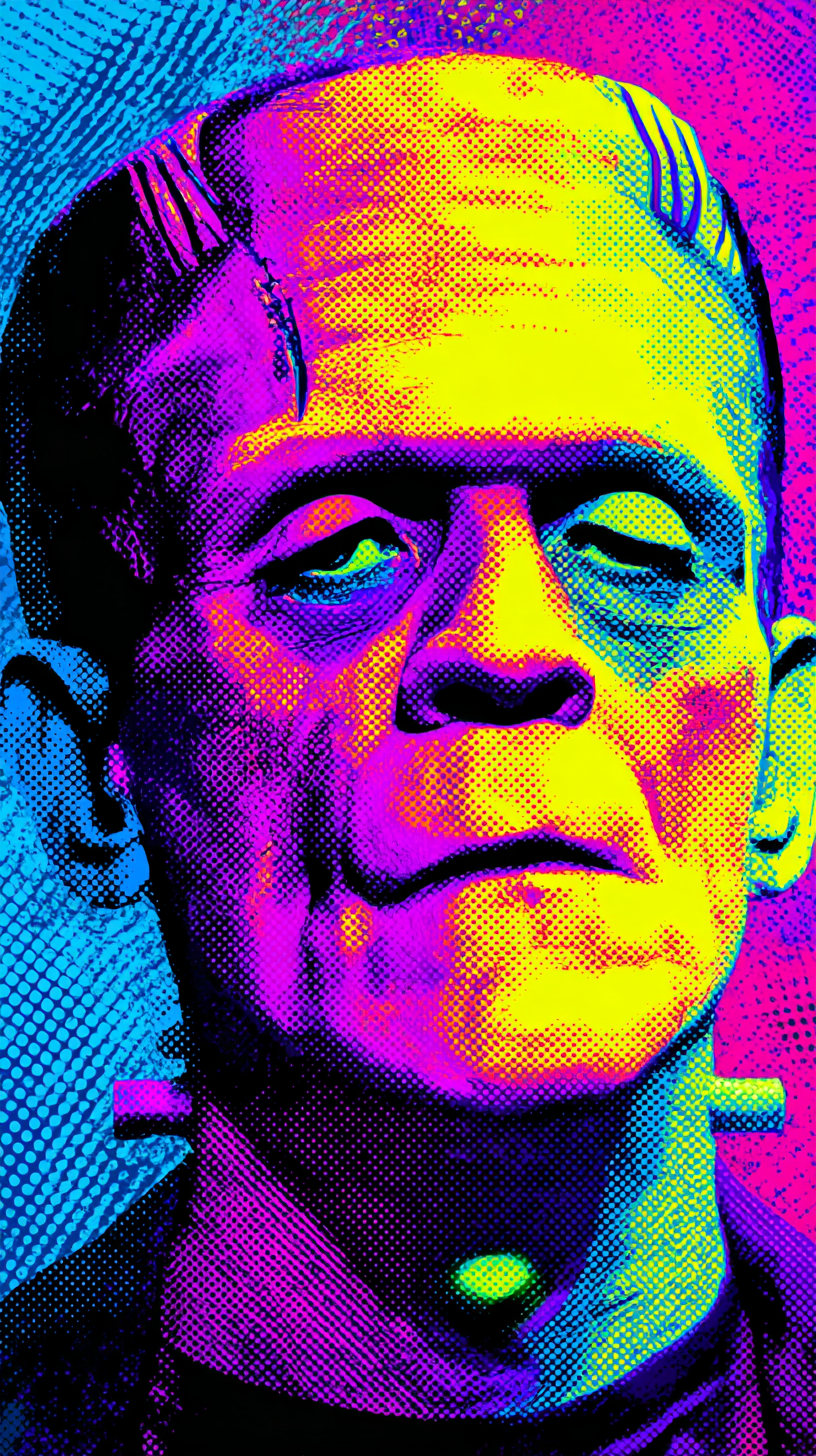 fond d'écran Frankenstein iphone 13 gratuit