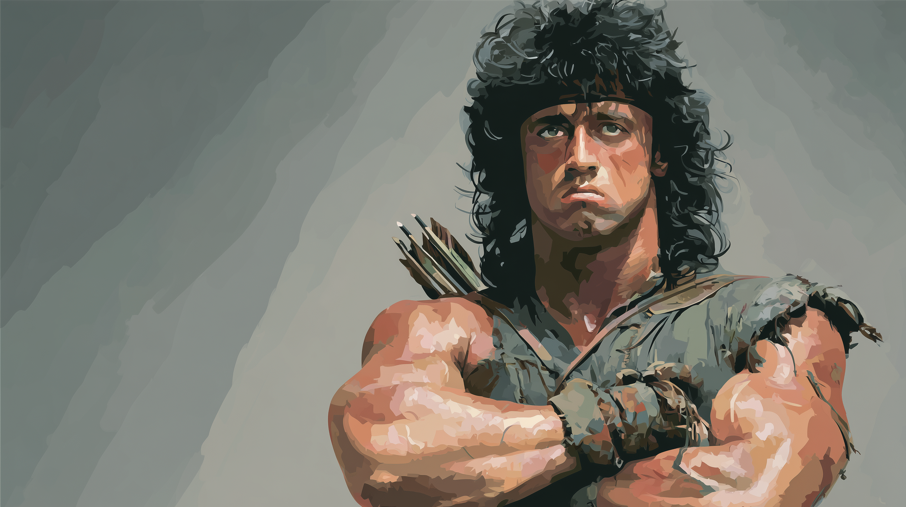 fond d'écran John Rambo ultra hd 4k téléchargement gratuit