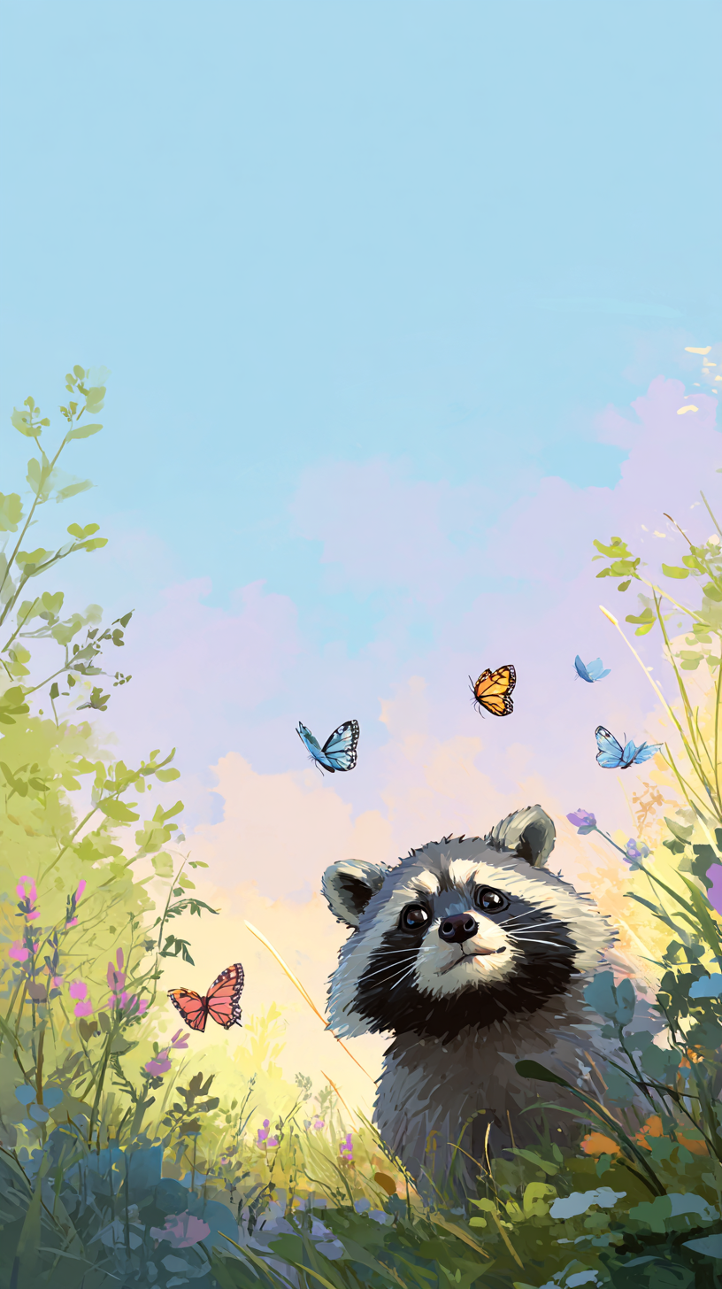 fond d'écran Raton laveur 4k iphone télécharger gratuit