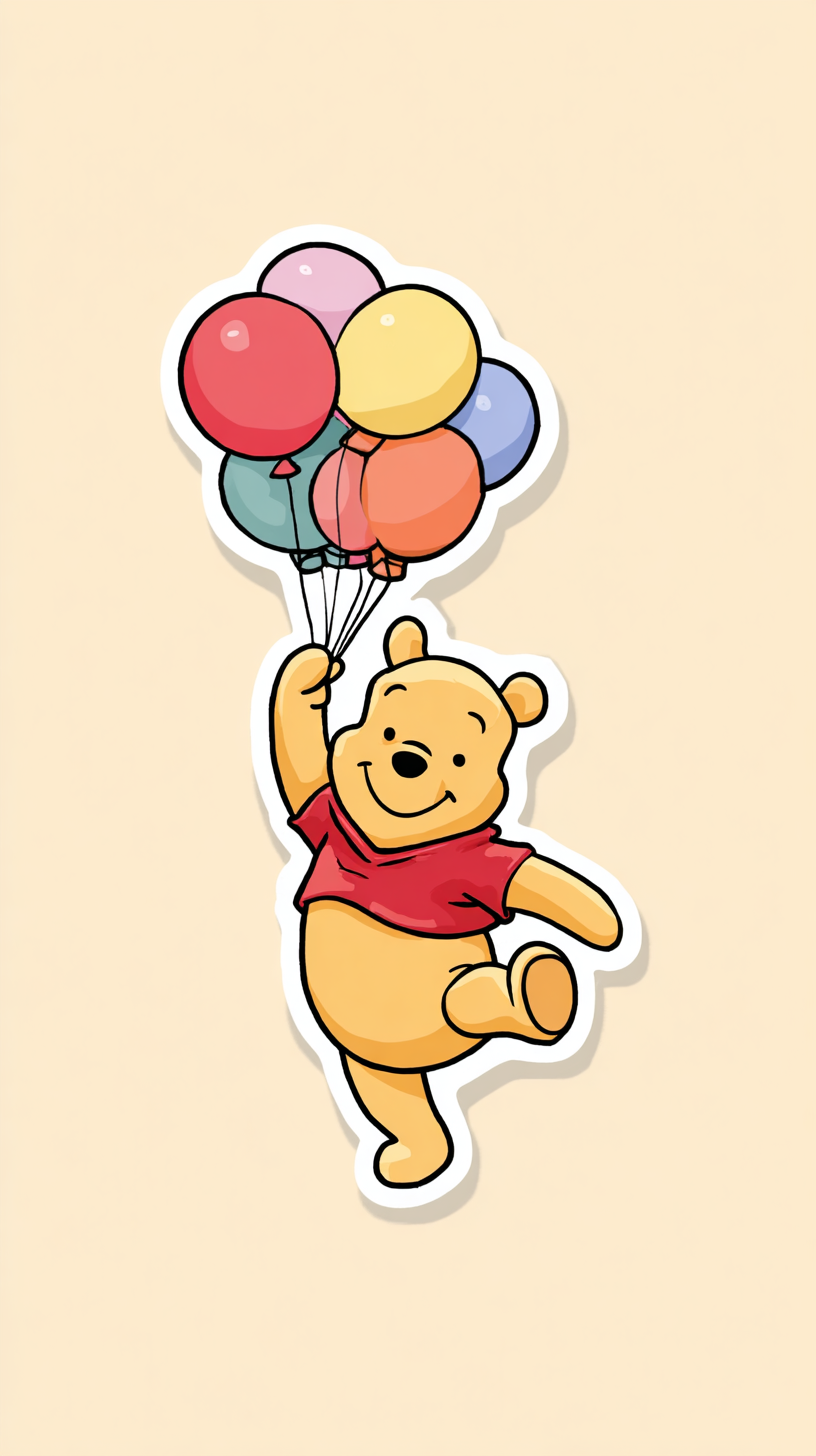 fond d'écran Winnie l’ourson iphone original gratuit