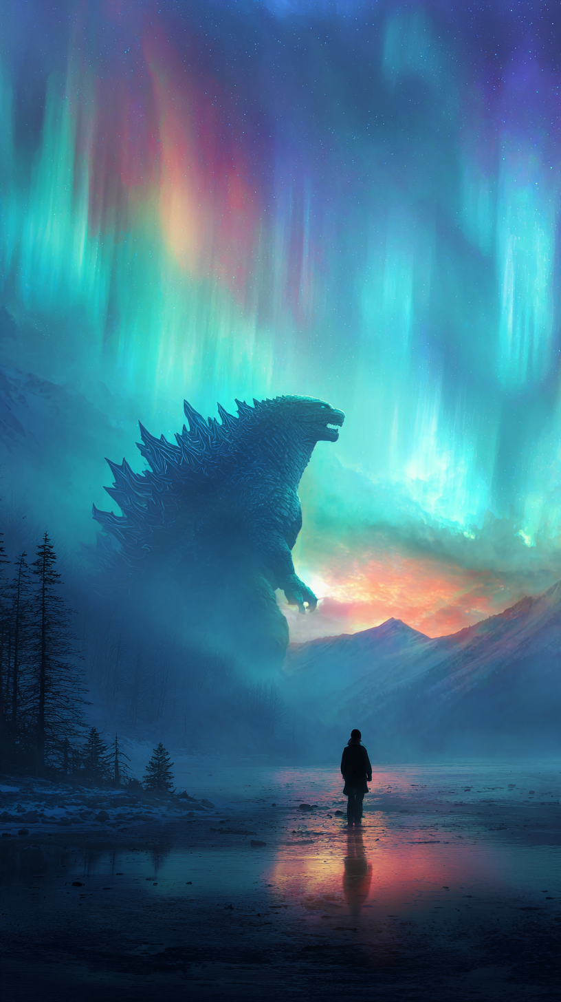 fond d'écran Godzilla iphone 17 air gratuit