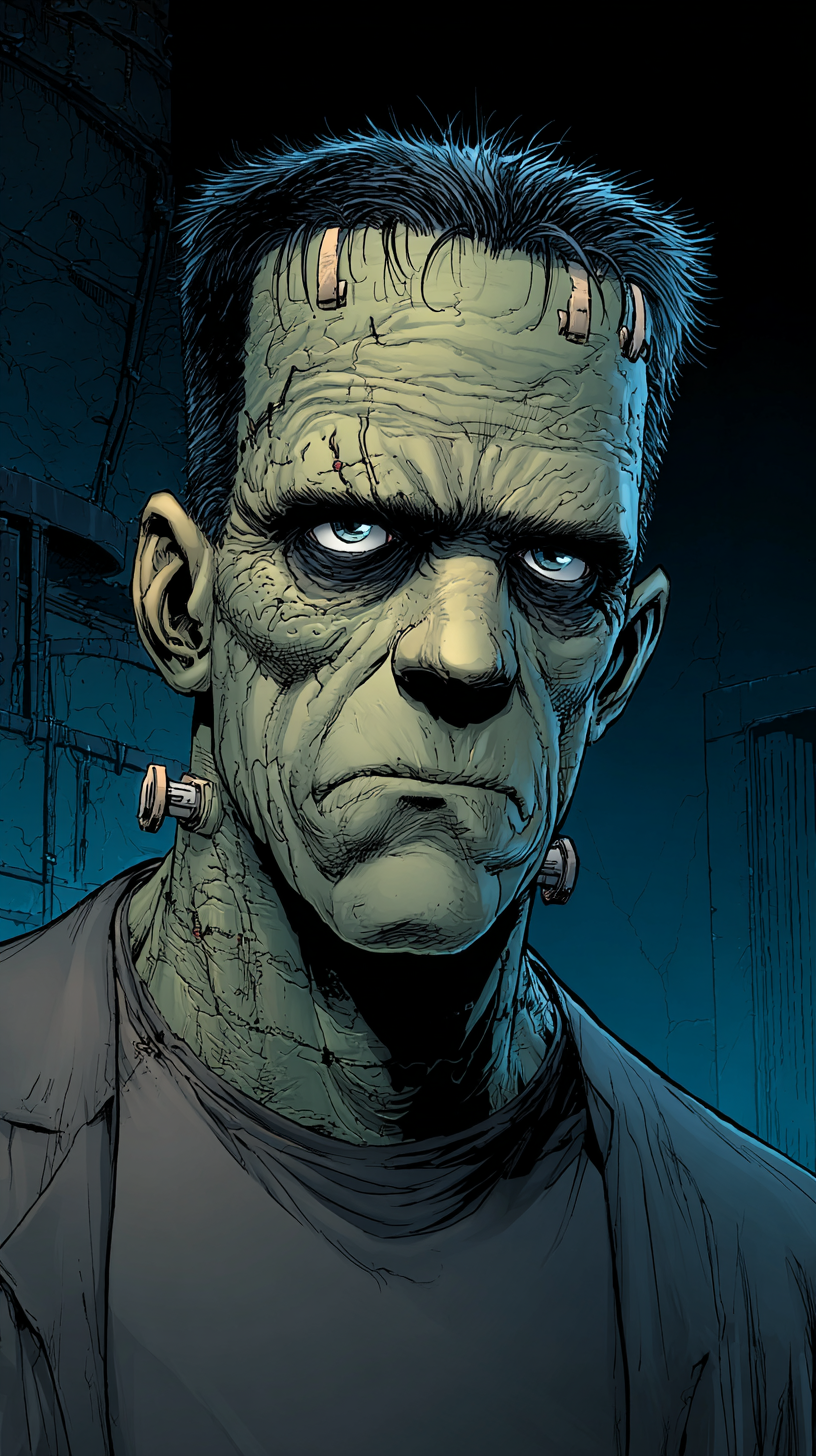 fond d'écran Frankenstein 4k iphone gratuit