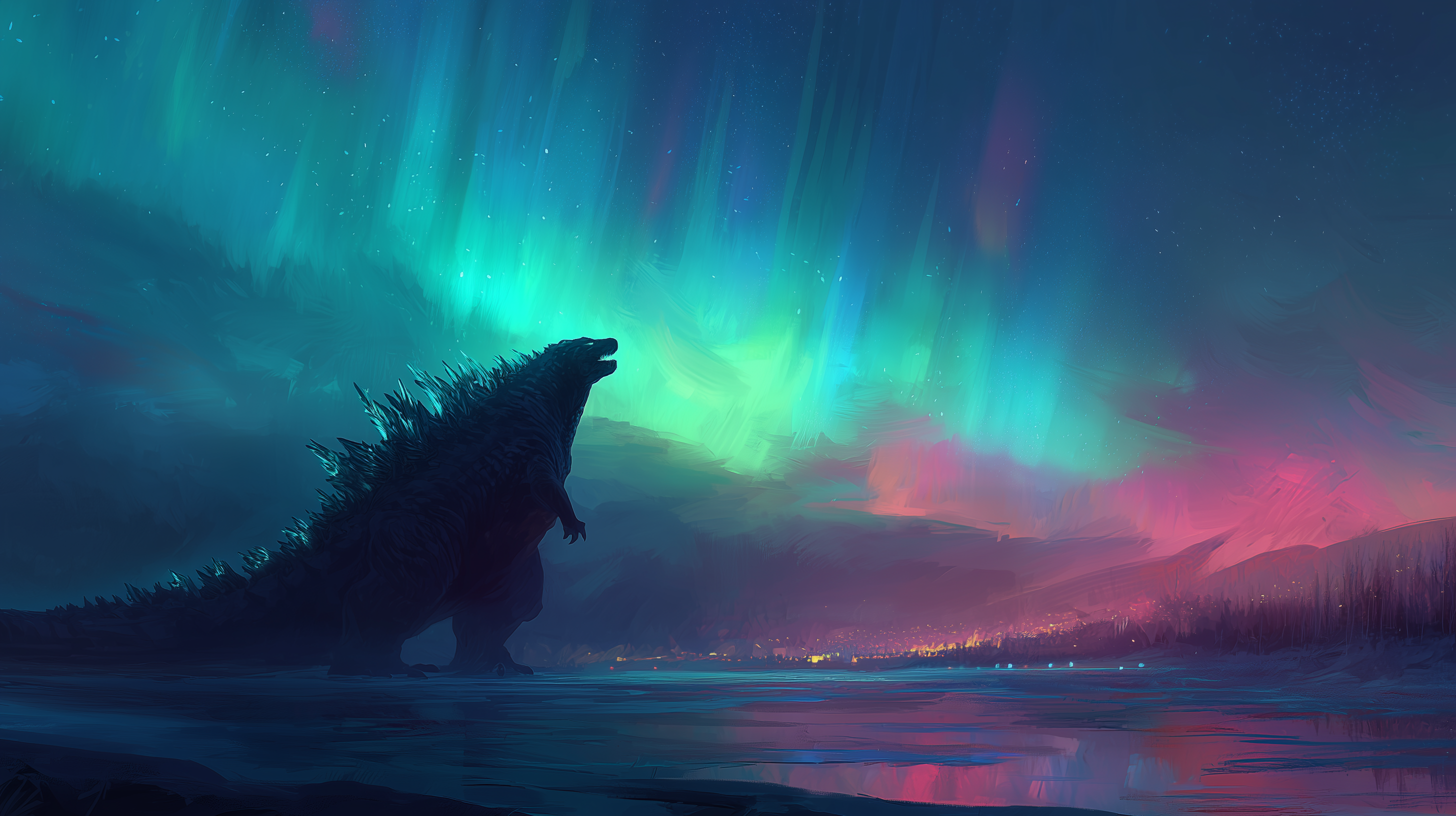 fond d'écran Godzilla ultra hd 3840x2160 téléchargement gratuit