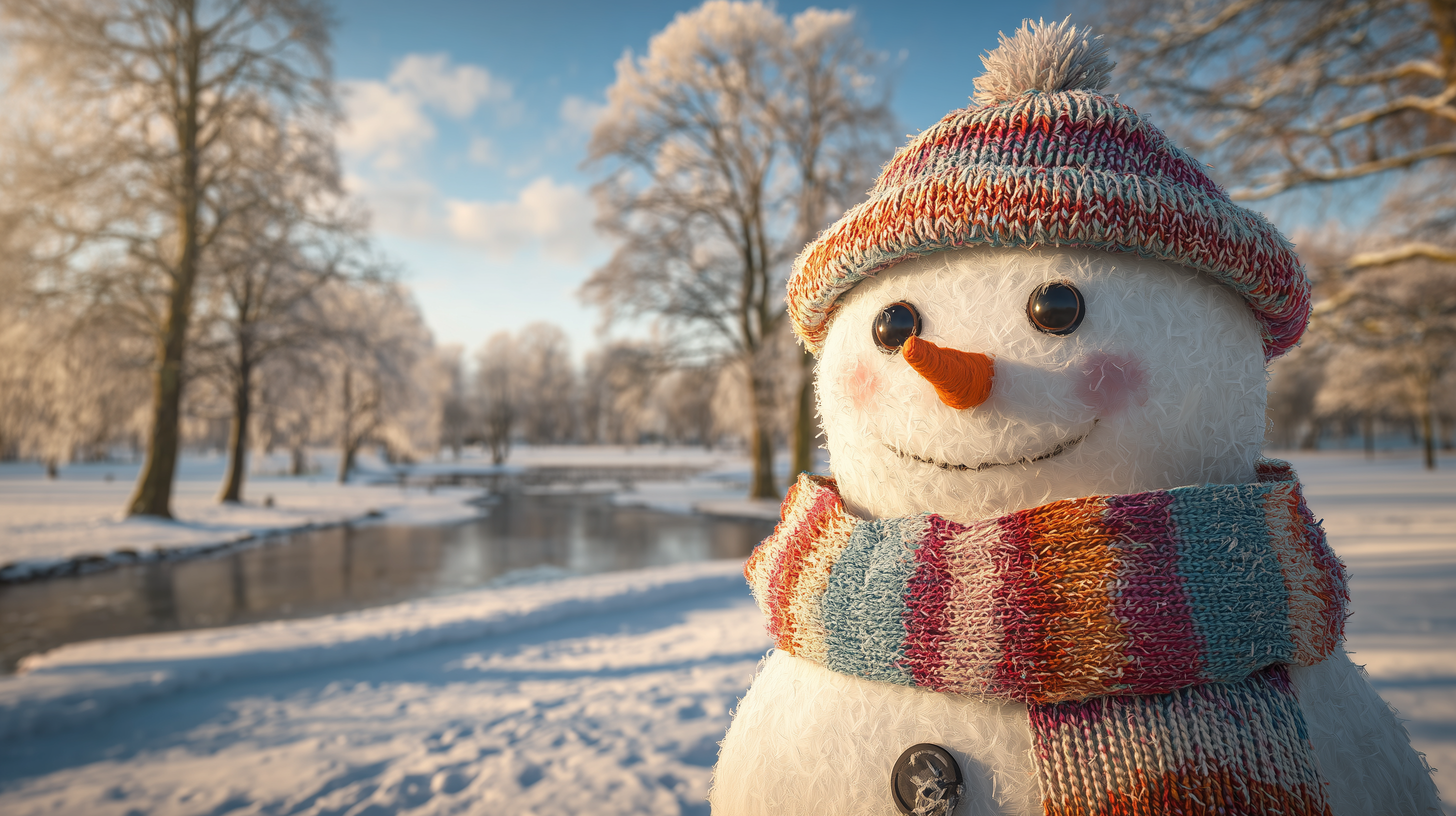 fond d'écran Bonhomme de neige haute qualité téléchargement gratuit