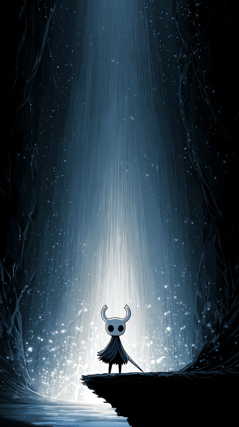 fond d'écran Hollow Knight téléphone gratuit sans filigrane