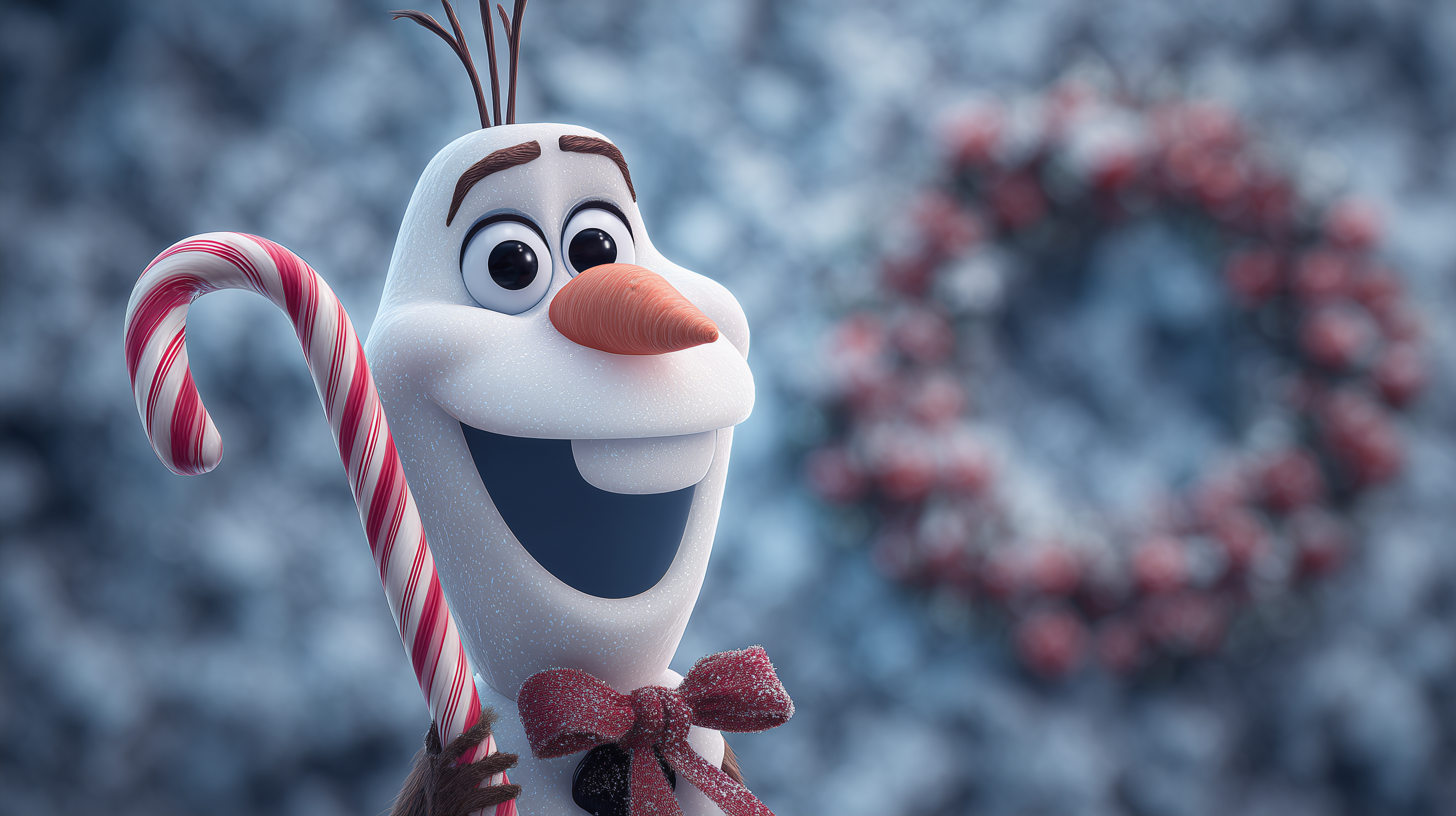 fond d'écran Olaf ultra hd 3840x2160 téléchargement gratuit