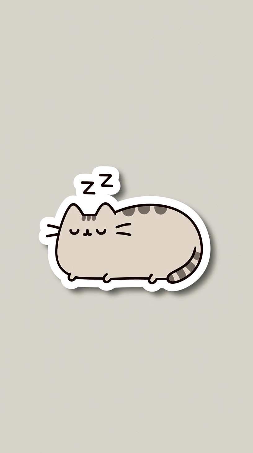 fond d'écran Pusheen téléphone Google télécharger gratuit