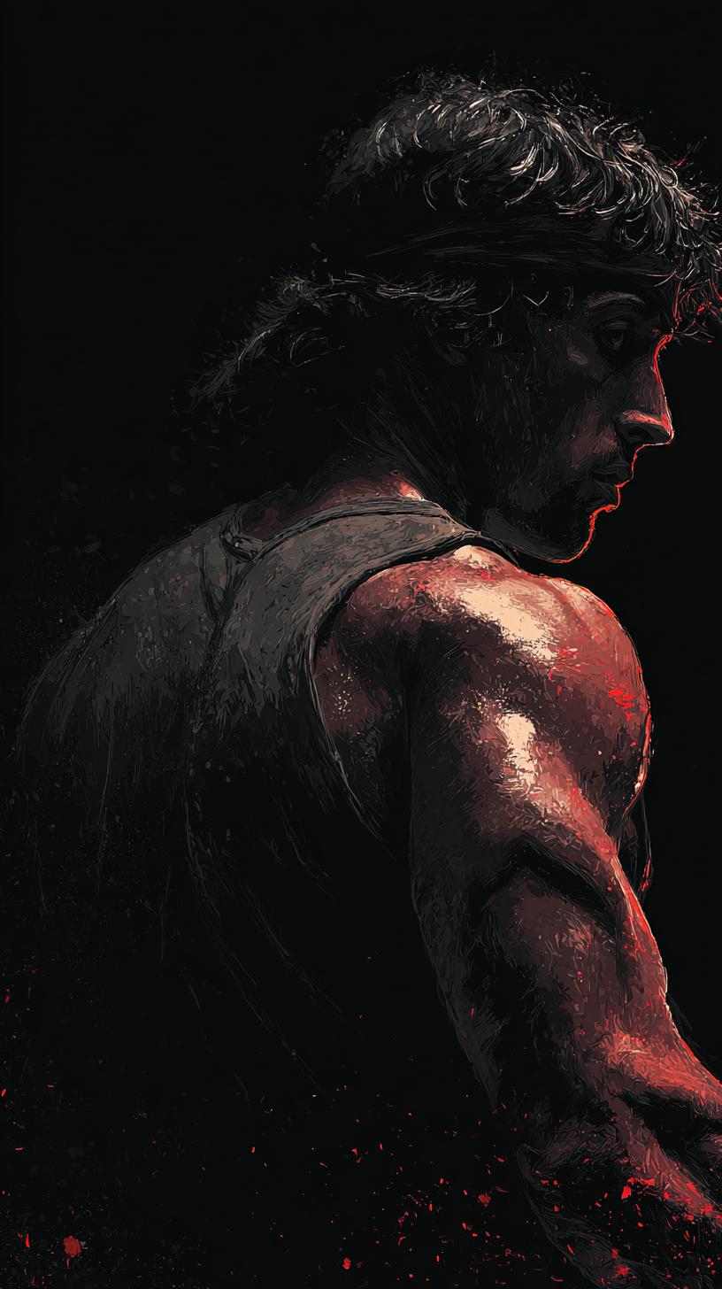 fond d'écran John Rambo de téléphone gratuit