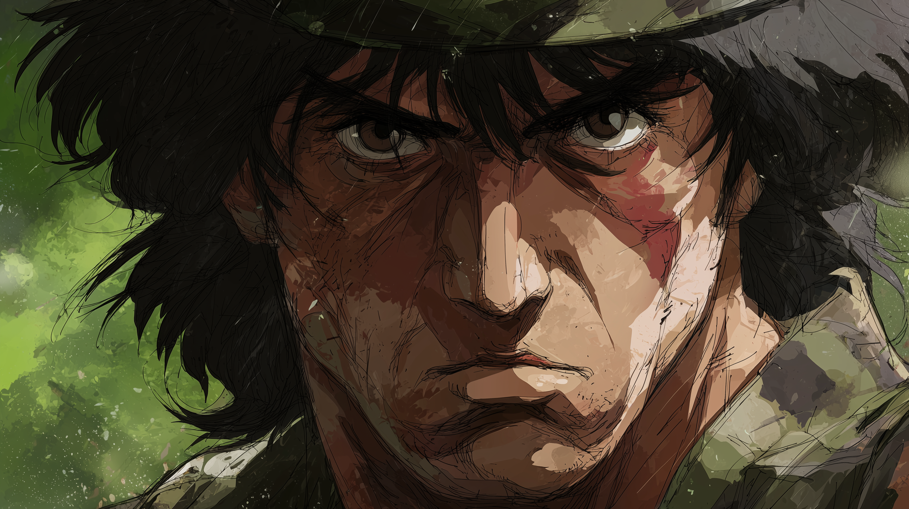 fond d'écran John Rambo windows 8 téléchargement gratuit