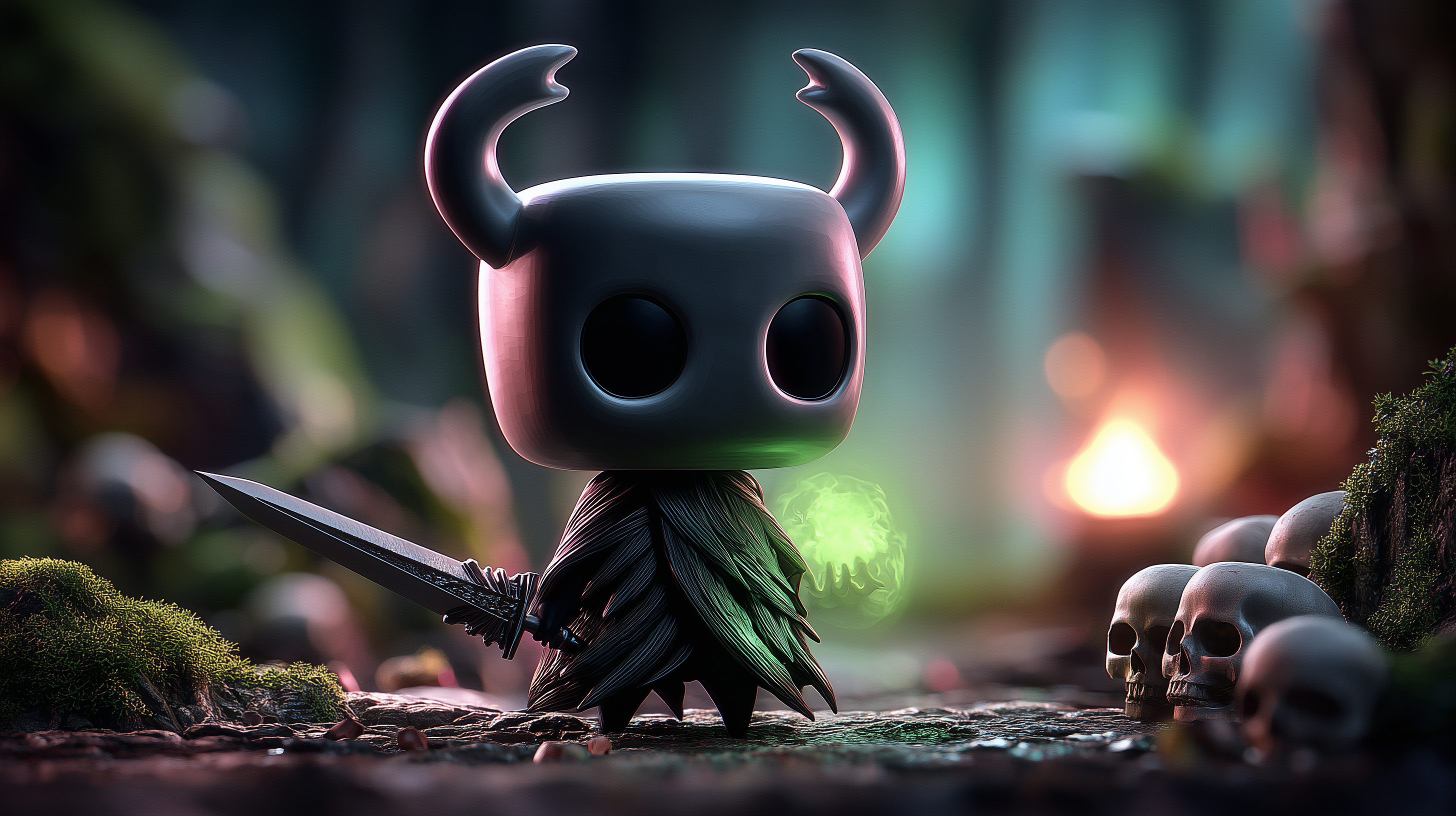 fond d'écran Hollow Knight pour pc portable téléchargement gratuit
