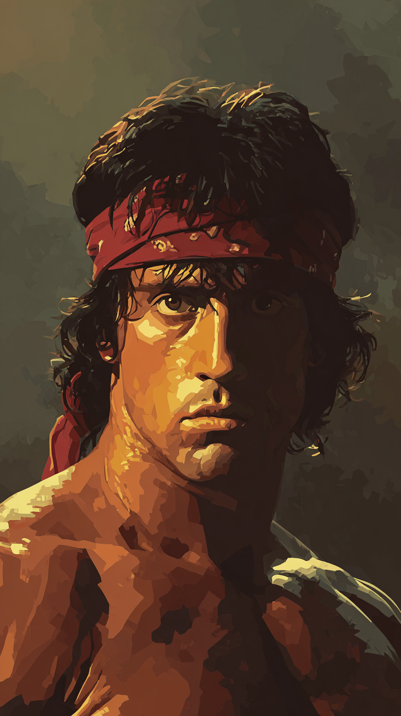 fond d'écran John Rambo android gratuit télécharger gratuit