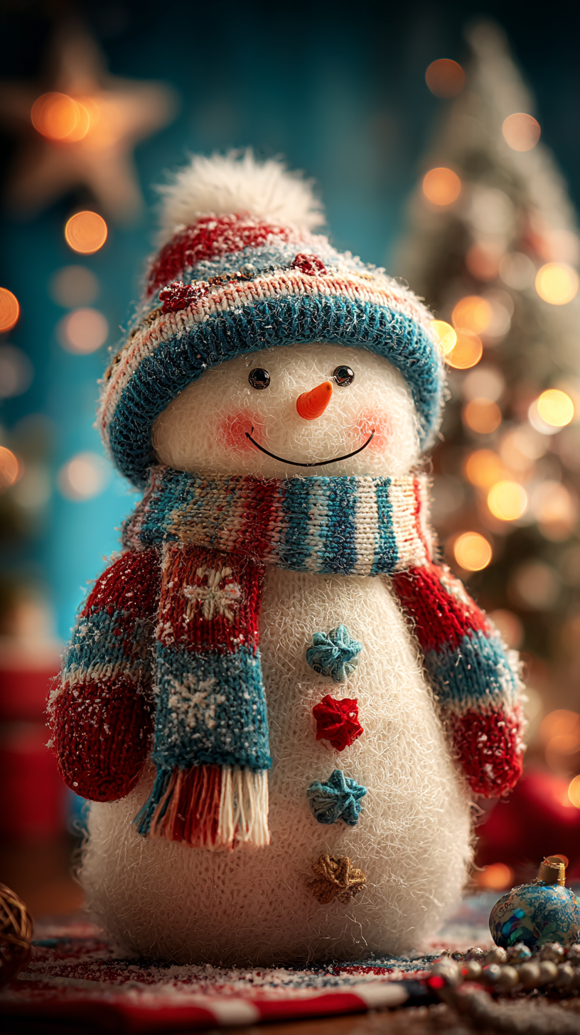 fond d'écran Bonhomme de neige téléphone samsung gratuit