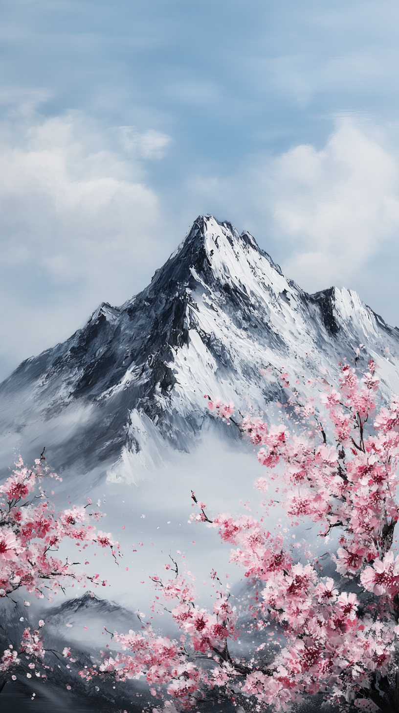 fond d'écran Fleur de cerisier iphone gratuit