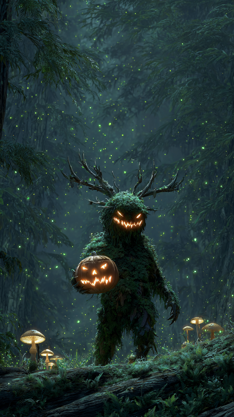 fond d'écran Jack o’ lantern android gratuit sans filigrane